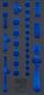 Preview: BGS Werkstattwageneinlage 1/3 leer für Art. 4052 4052-1